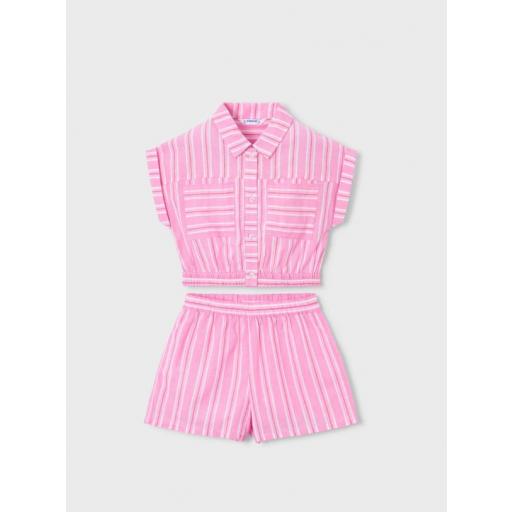 Conjunto pantalón y blusa rosa Mayoral  ref.3226 [0]