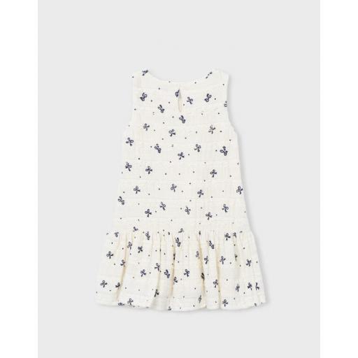 Vestido lazos crudo Mayoral ref.3945 [1]
