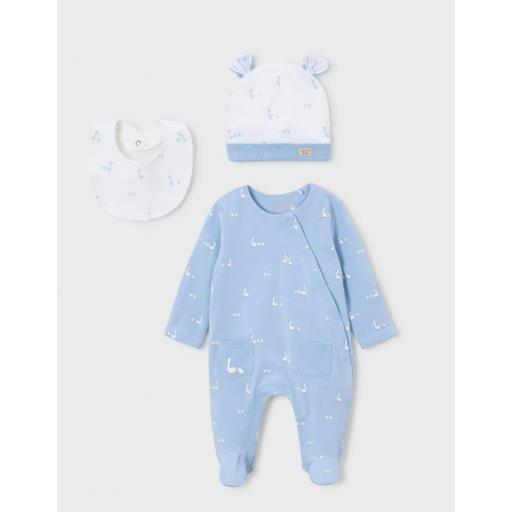 Set regalo pijama + gorro + babero Mayoral cielo ref.1728 [0]