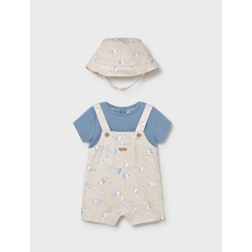 Pelele + gorro Topo-marea Mayoral ref.1607