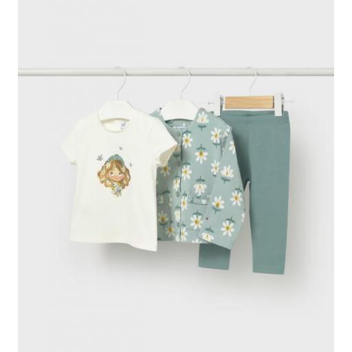 Conjunto 3 piezas chaqueta flores Mayoral ref.1749 [0]