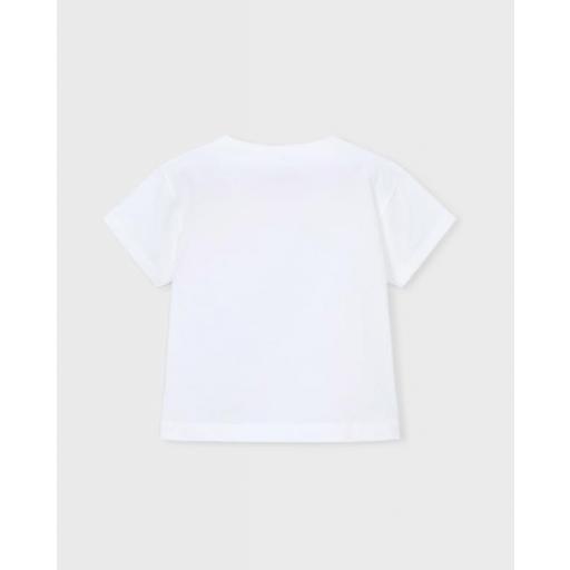 Camiseta aplique flores blanco Mayoral ref.3013 [1]