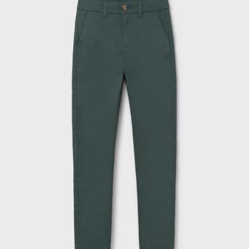 Pantalon chino Mayoral color verde agave ref.530