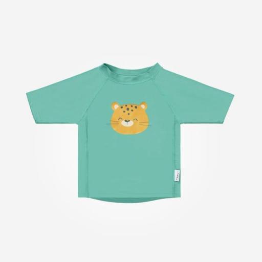 Camiseta Solar +50UV león verde baño [0]