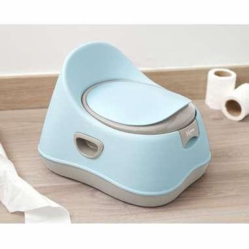 Orinal con tapa azul Kiokids [2]