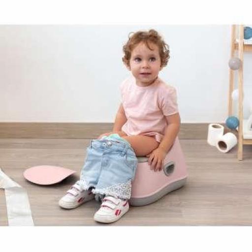 Orinal con tapa rosa Kiokids [3]