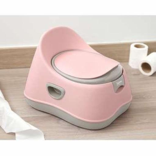 Orinal con tapa rosa Kiokids [2]