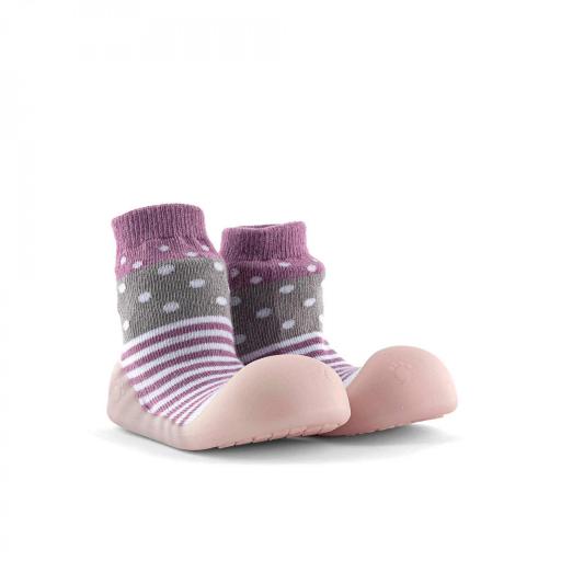 Zapato Big toes Chameleon Lilac Polka 