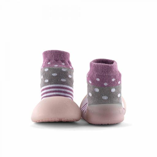 Zapato Big toes Chameleon Lilac Polka  [2]