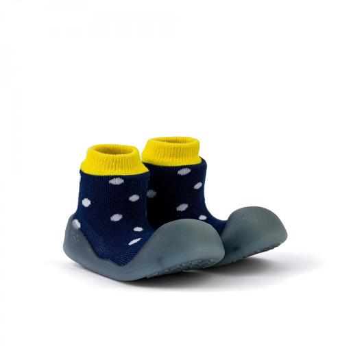 Zapato Big toes Chameleon Polka navy