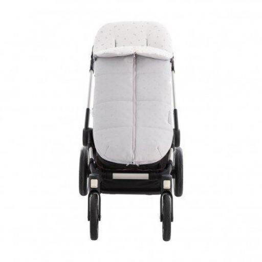 Saco silla universal Twin Cambrass Nora Baby polipiel interior pollitos gris