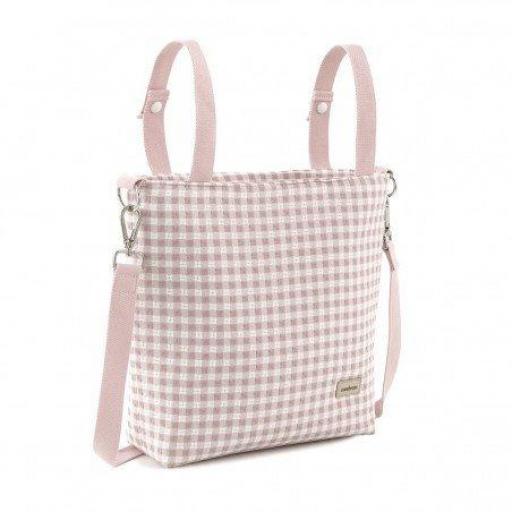 Bolso talega Vicky Cambrass rosa