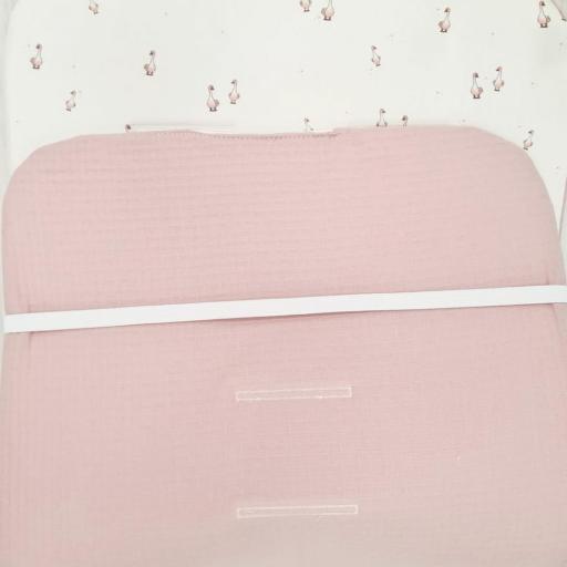 Colchoneta silla reversible universal Ocas rosa dpeques [1]