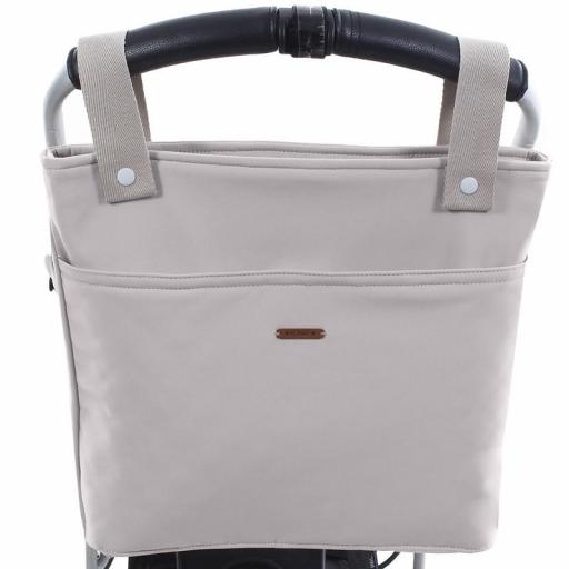 Bolso Talega Neopreno Uzturre color Topo