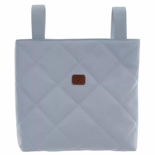 Bolso talega polipiel Cocco Uzturre Azul empolvado