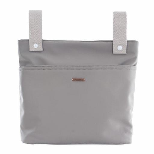 Bolso talega polipiel Daría Uzturre color Topo