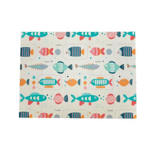 Alfombra de juegos plegable y reversible Olmitos Circus Fish [3]