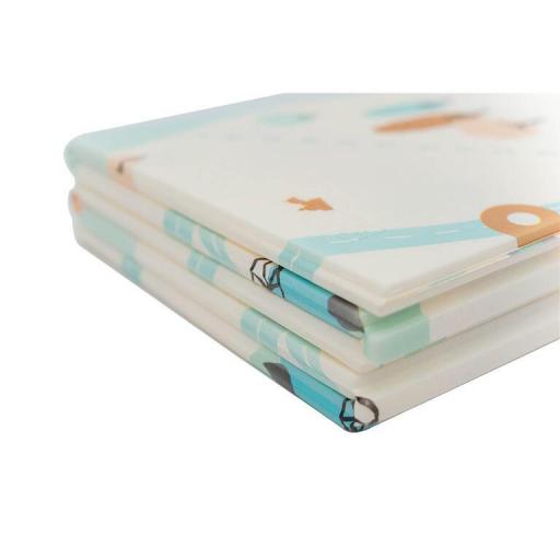 Alfombra de juegos plegable y reversible Olmitos Circus Fish [2]