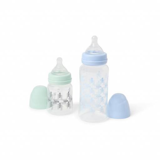 Pack 2 biberones Tous Baby azul [2]