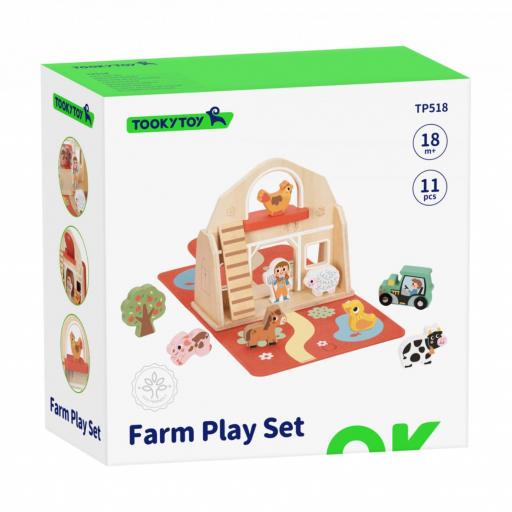 Juego madera granja  Farm Play set ref.tp518 [3]
