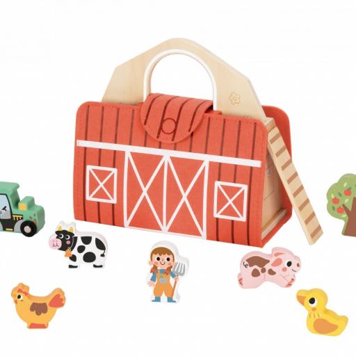 Juego madera granja  Farm Play set ref.tp518 [1]