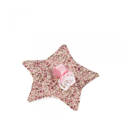 Doudou estrella con chupete para muñecas Martina ref.3712006