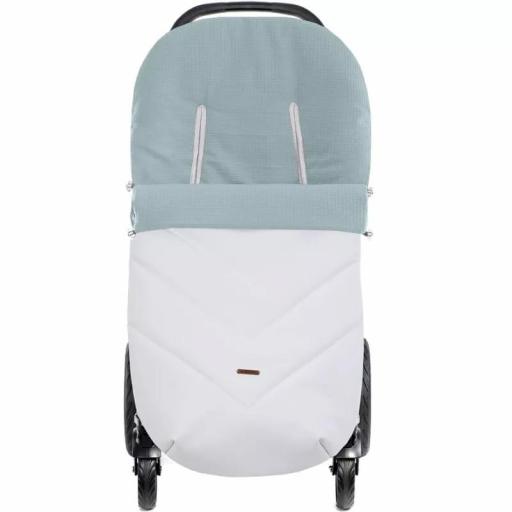 Saco silla universal Uzturre mod.Olimpia verde Mint polipiel beig