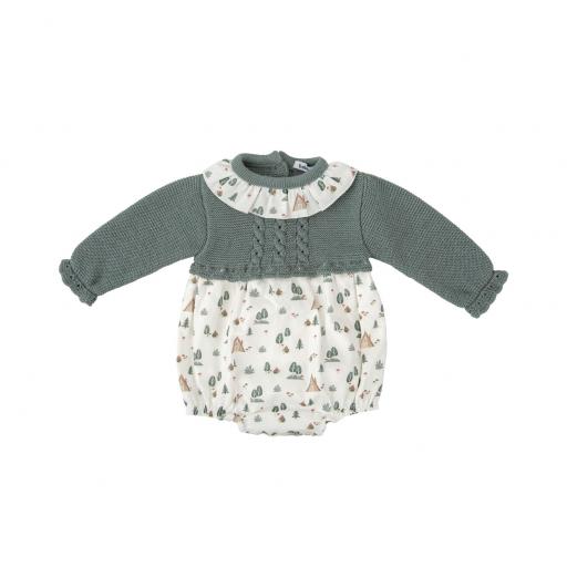 Pelele cuello volante Fiordo Babidu ref.31801 [0]