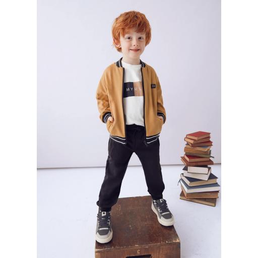 Chandal 3 piezas niño Bomber Mayoral caramelo ref.4810