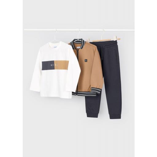 Chandal 3 piezas niño Bomber Mayoral caramelo ref.4810 [3]
