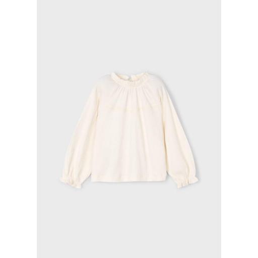 Camiseta punto bambula Mayoral color Machiatto ref.4003 [1]