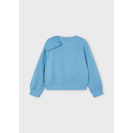 Sudadera lazo niña Mayoral océano ref.4434 [2]