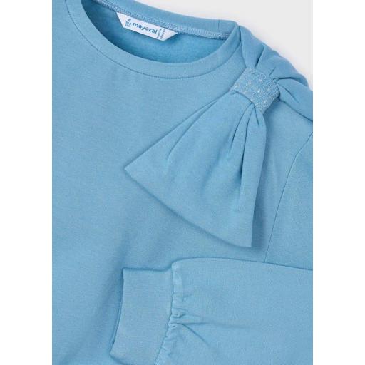 Sudadera lazo niña Mayoral océano ref.4434 [1]