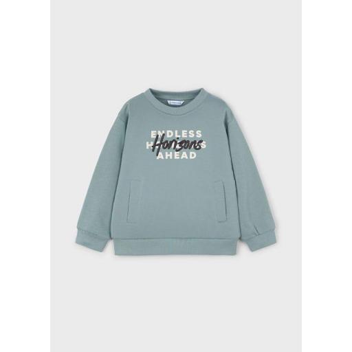 Sudadera bordado unisex Mayoral glaciar ref.4408