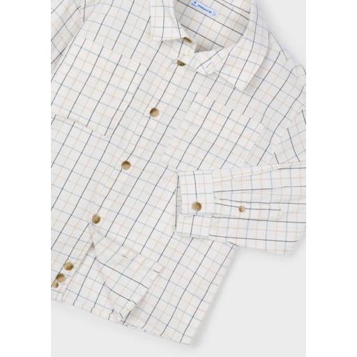 Camisa cuadros niño Mayoral Nata ref.4128 [1]