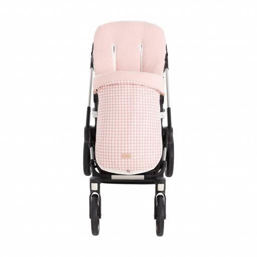 Saco silla universal Tokyo Vicky vichy rosa Cambrass