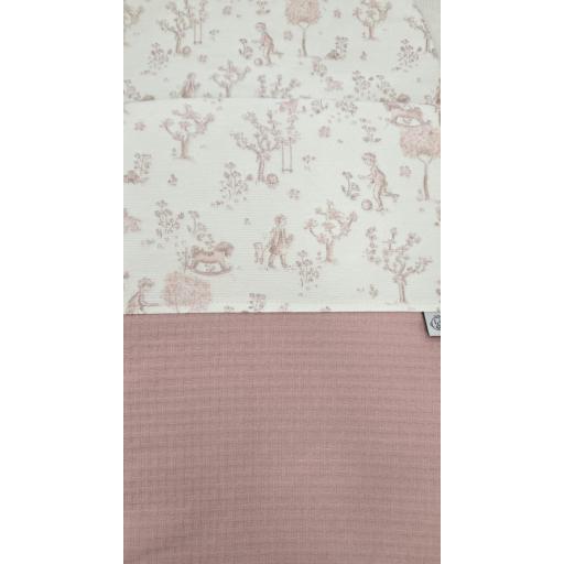 Saco interior capazo Vintage rosa D´peques  [1]
