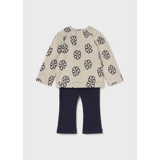 Conjunto legging y sudadera estampada marino Mayoral ref.2742 [1]