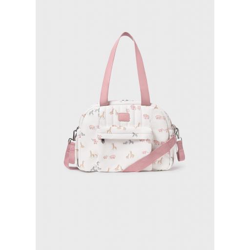 Bolso maternidad Mayoral animales rosa ref-.19968 [0]