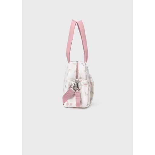Bolso maternidad Mayoral animales rosa ref-.19968 [1]