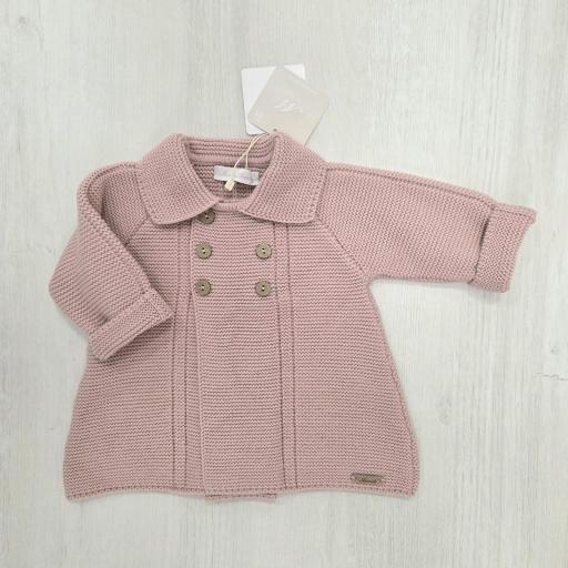 Abrigo punto Martín Aranda ref.10285 rosa empolvado [0]