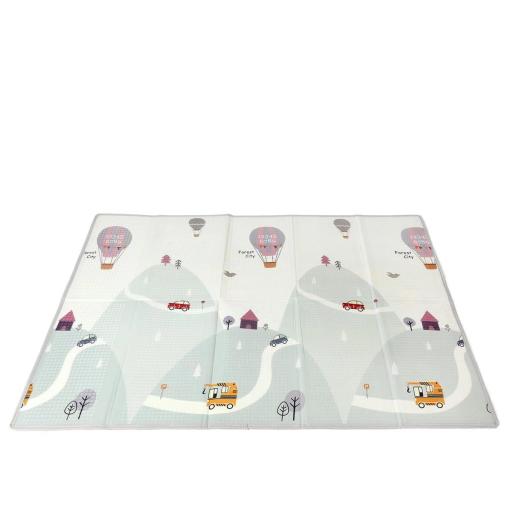 Alfombra plegable reversible globos 150x200cm  [0]