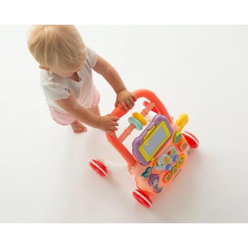 Correpasillos andador actividades rosa Kiokids  [0]