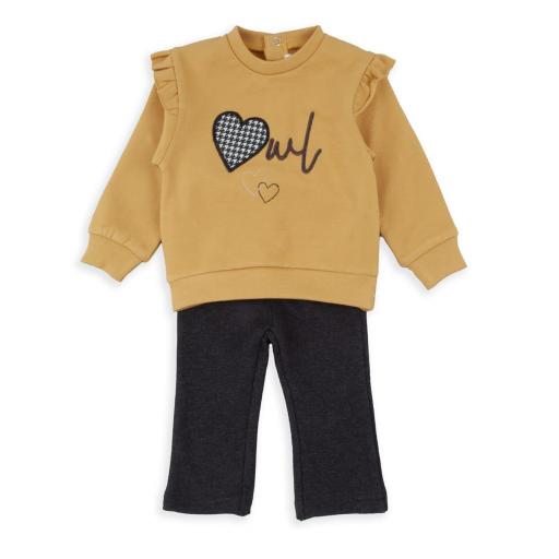 Conjunto niña Babybol mostaza ref.251059