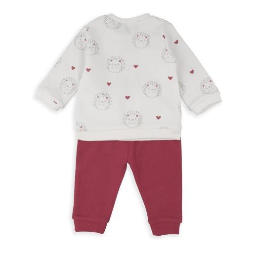 Chándal niña bebe frambuesa Babybol ref.250404 [1]