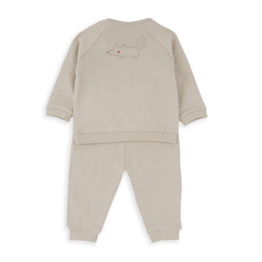 Chandal bebé 100% algodón beig ref.250406 [1]