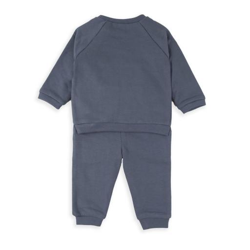 Chandal bebé 100% algodón azul azafata ref.250408 [1]
