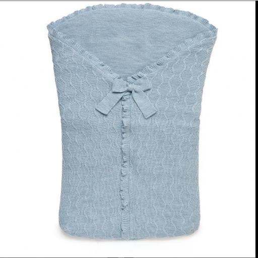 Saco lana capazo Aranes azul Juliana ref.25502 [0]