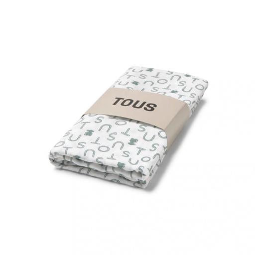 Muselina Tous Baby osos y letras ( 4 colores) ref.2302 [0]