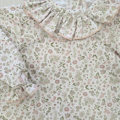 Camisa blusa volante estampada Ardilla ref.6022 [1]